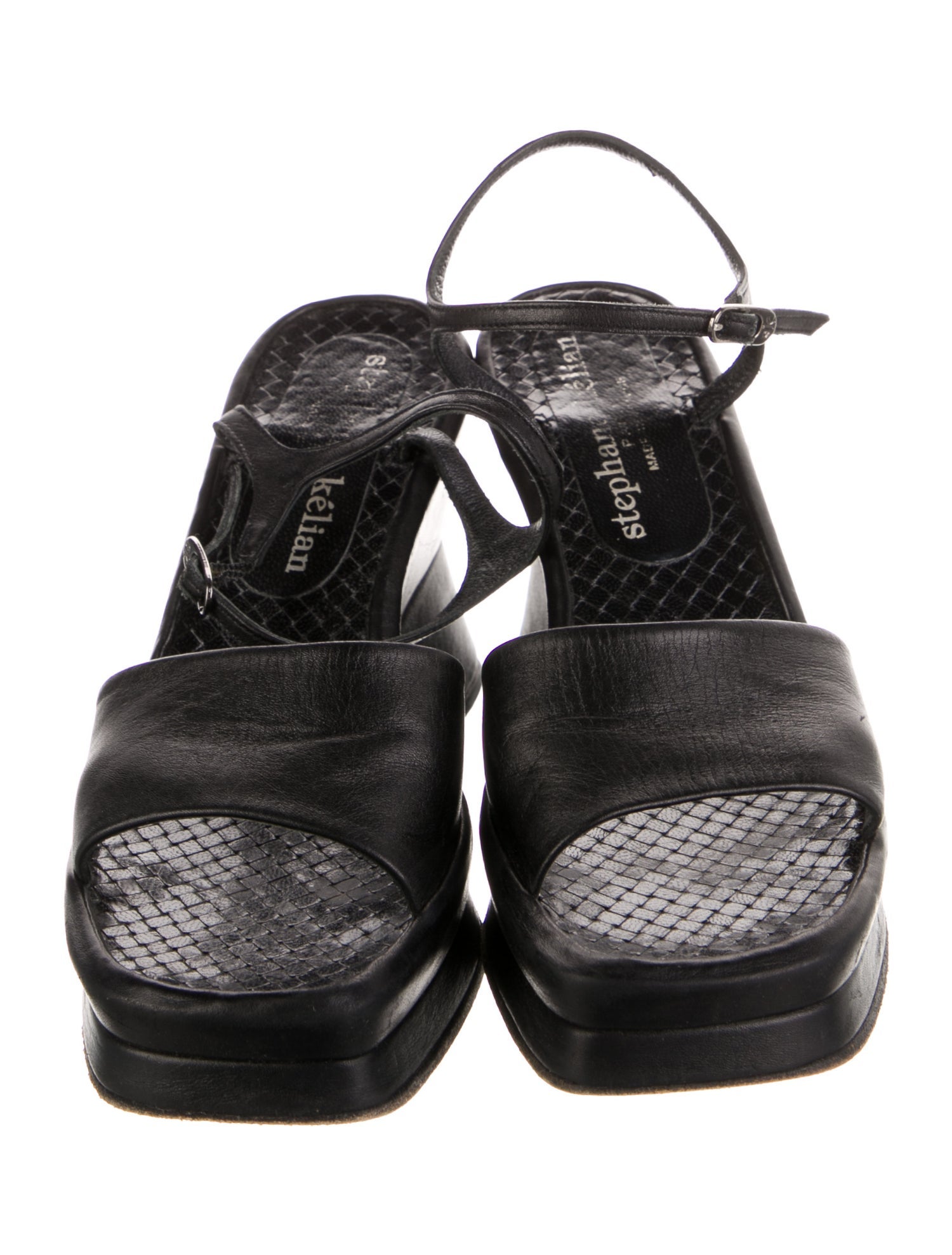 Stephane Kélian Leather Sandals